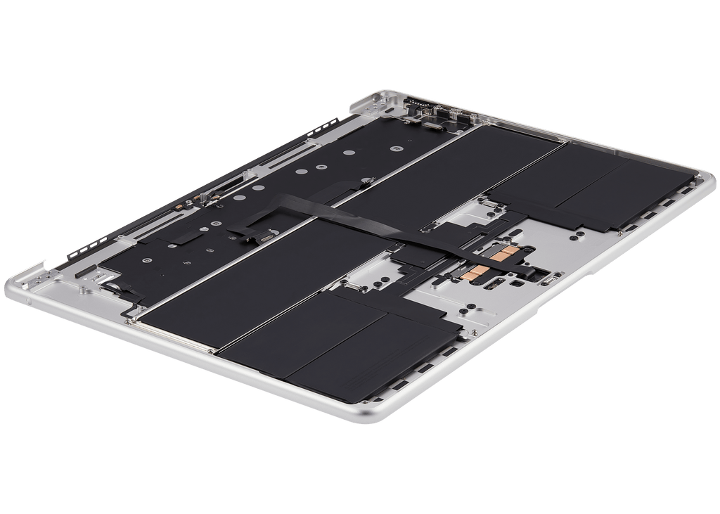 Topcase mit Akku And Keyboard für MacBook Air 15" (A2941 / Mid 2023) (UK Keyboard) (Silber)