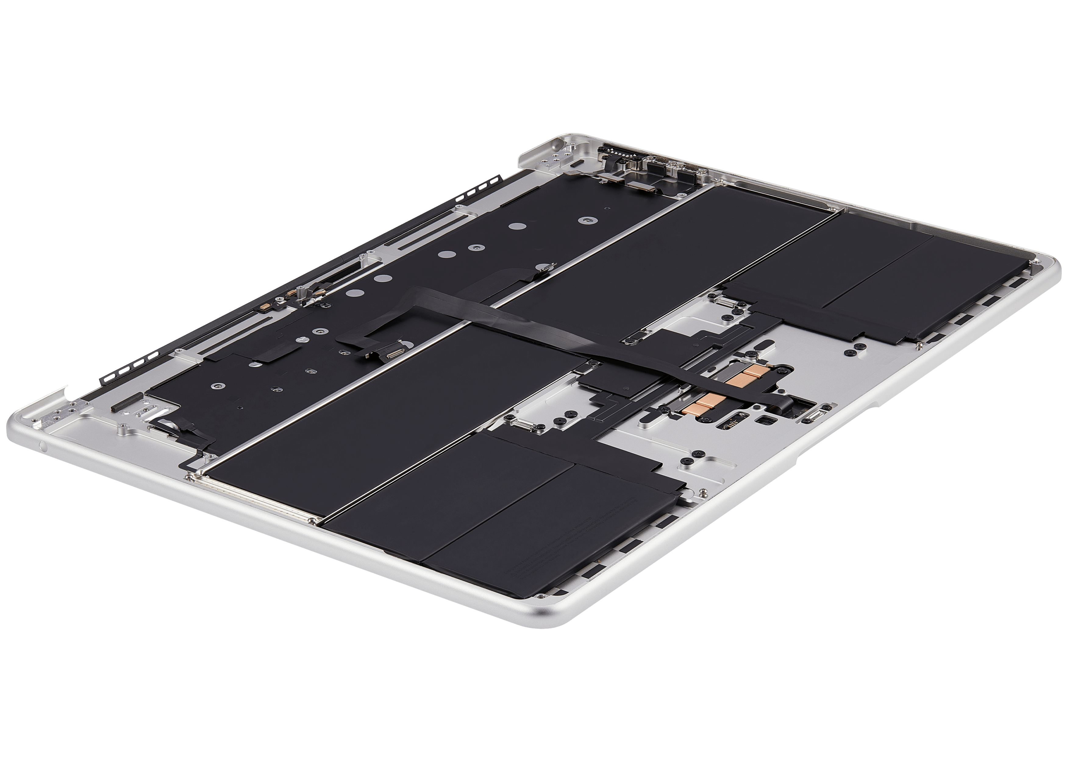 Topcase mit Akku And Keyboard für MacBook Air 15" (A2941 / Mid 2023) (UK Keyboard) (Silber)