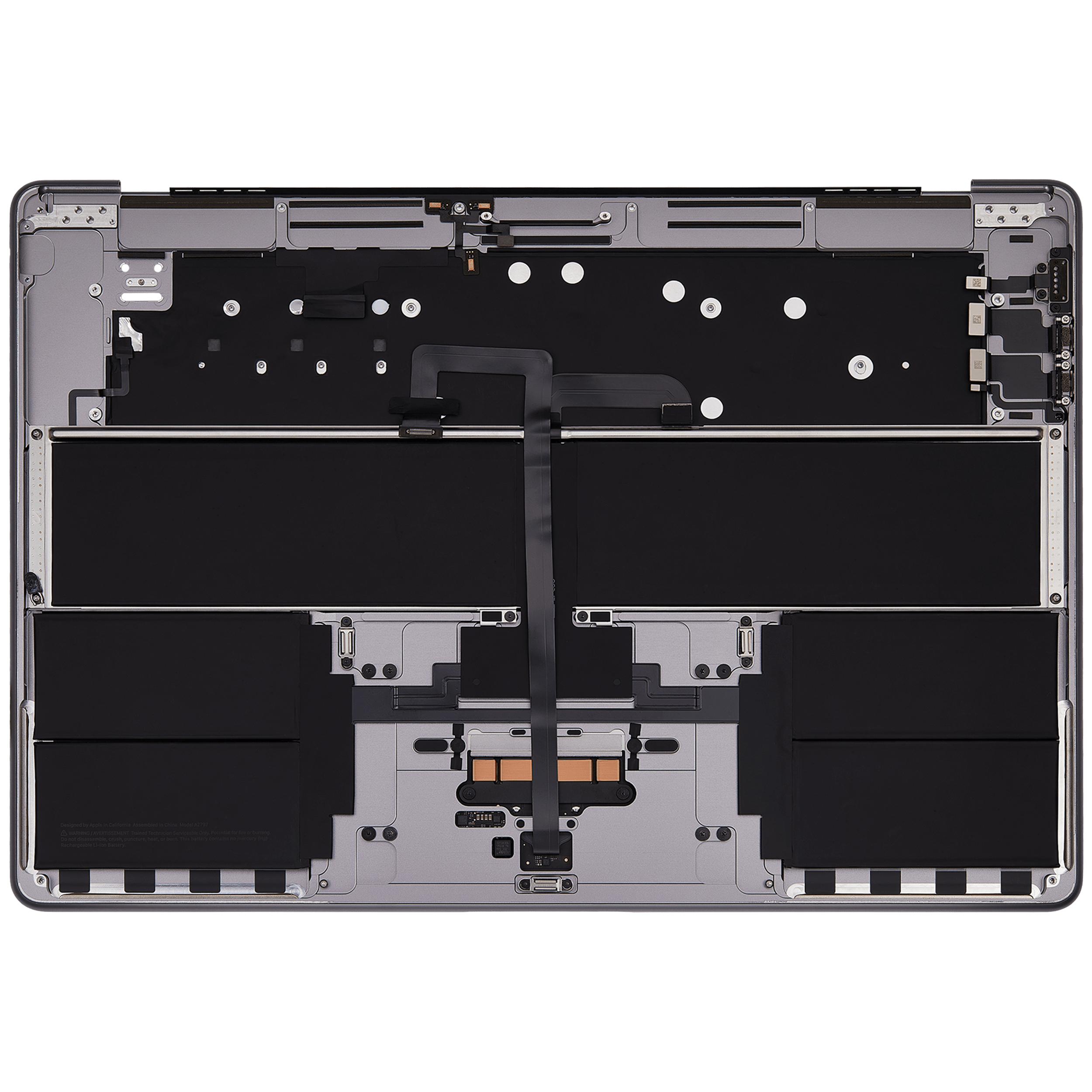 Top Case with Battery and Keyboard for MacBook Air 15" (A2941 / Mid 2023) (UK Keyboard) (Space Gray)
