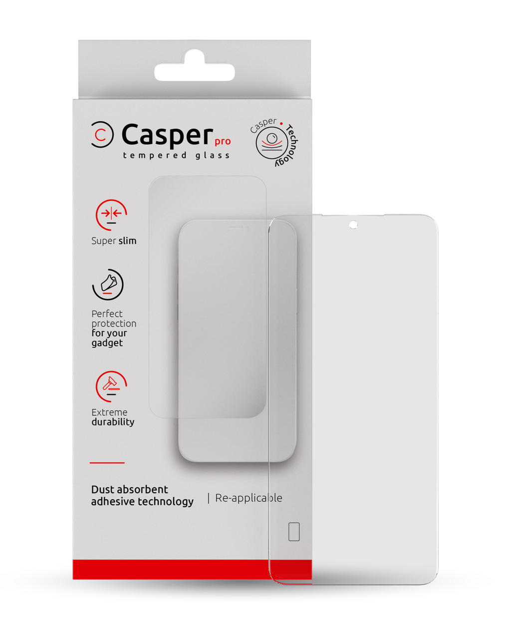 Casper Pro Gehärtetes Glas Samsung Galaxy S21 Plus Hüllenfreundlich