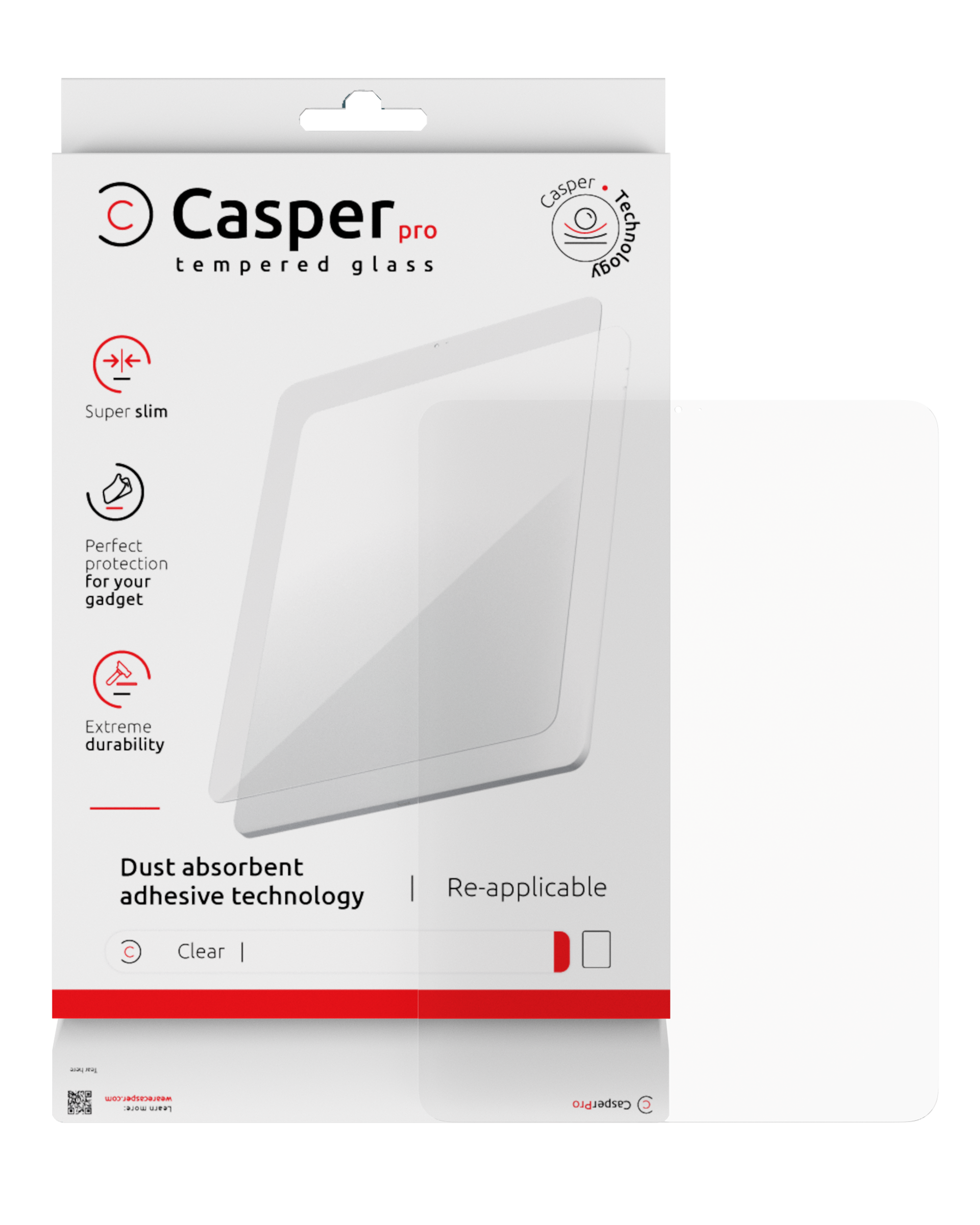 Casper Panzerglas für Sony PlayStation Portal (Retail Pack) (Clear)