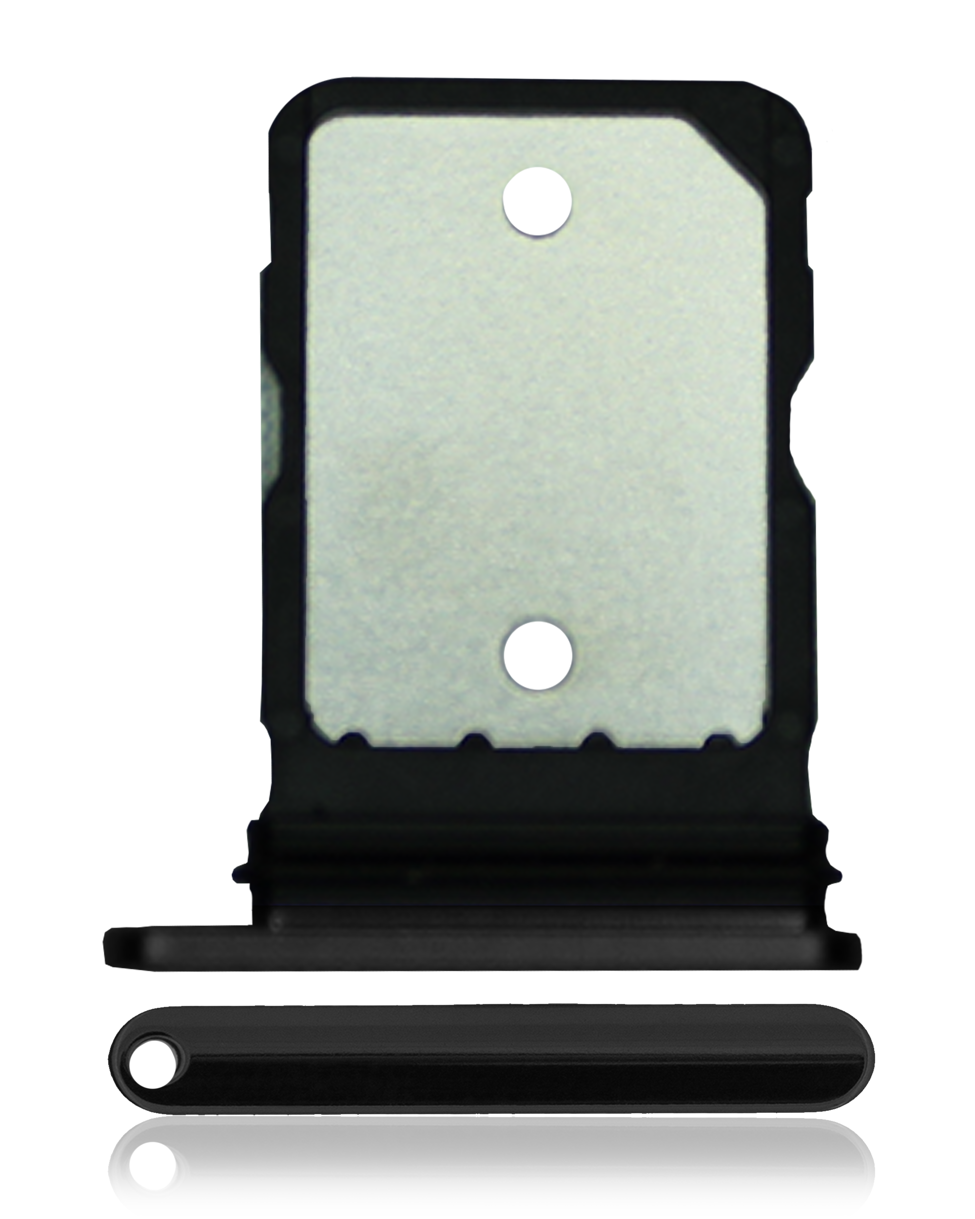 SIM Card Tray for Google Pixel 8a (Original OEM) (Obsidian)