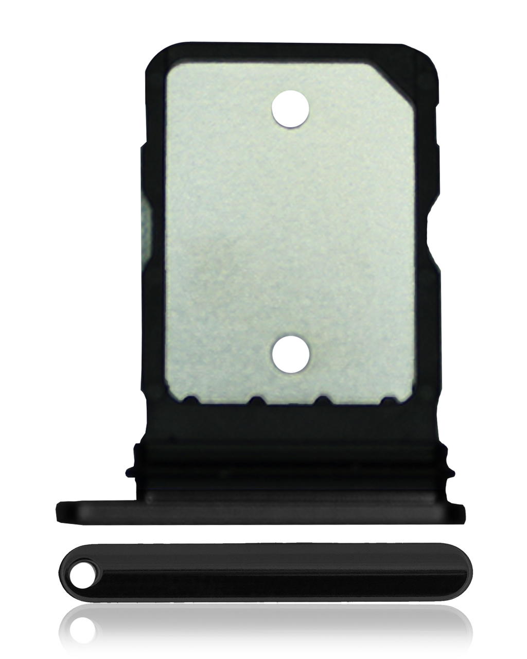 SIM Card Tray for Google Pixel 8a (Original OEM) (Obsidian)
