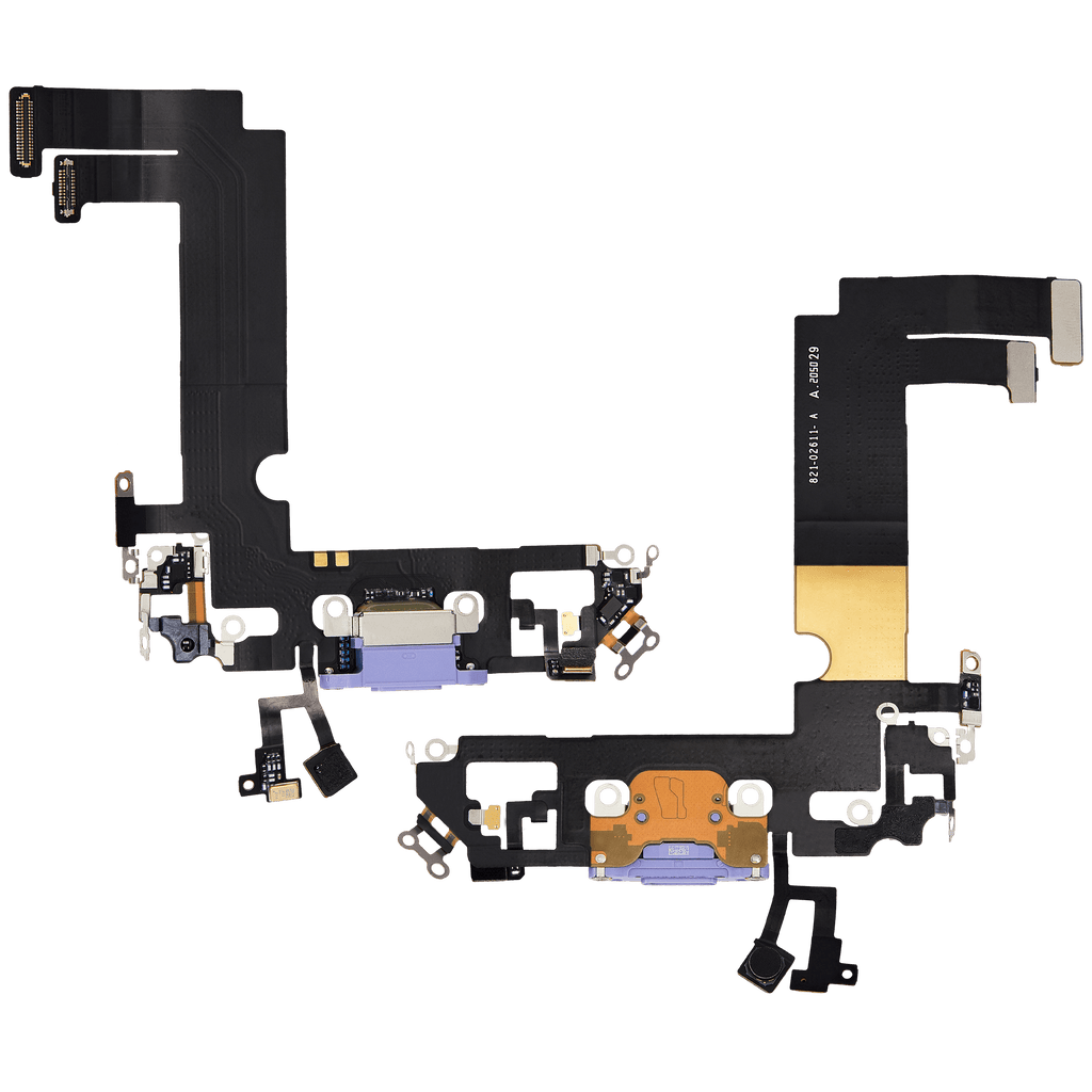Charging Port Flex Cable for iPhone 12 Mini (Premium) (Purple)