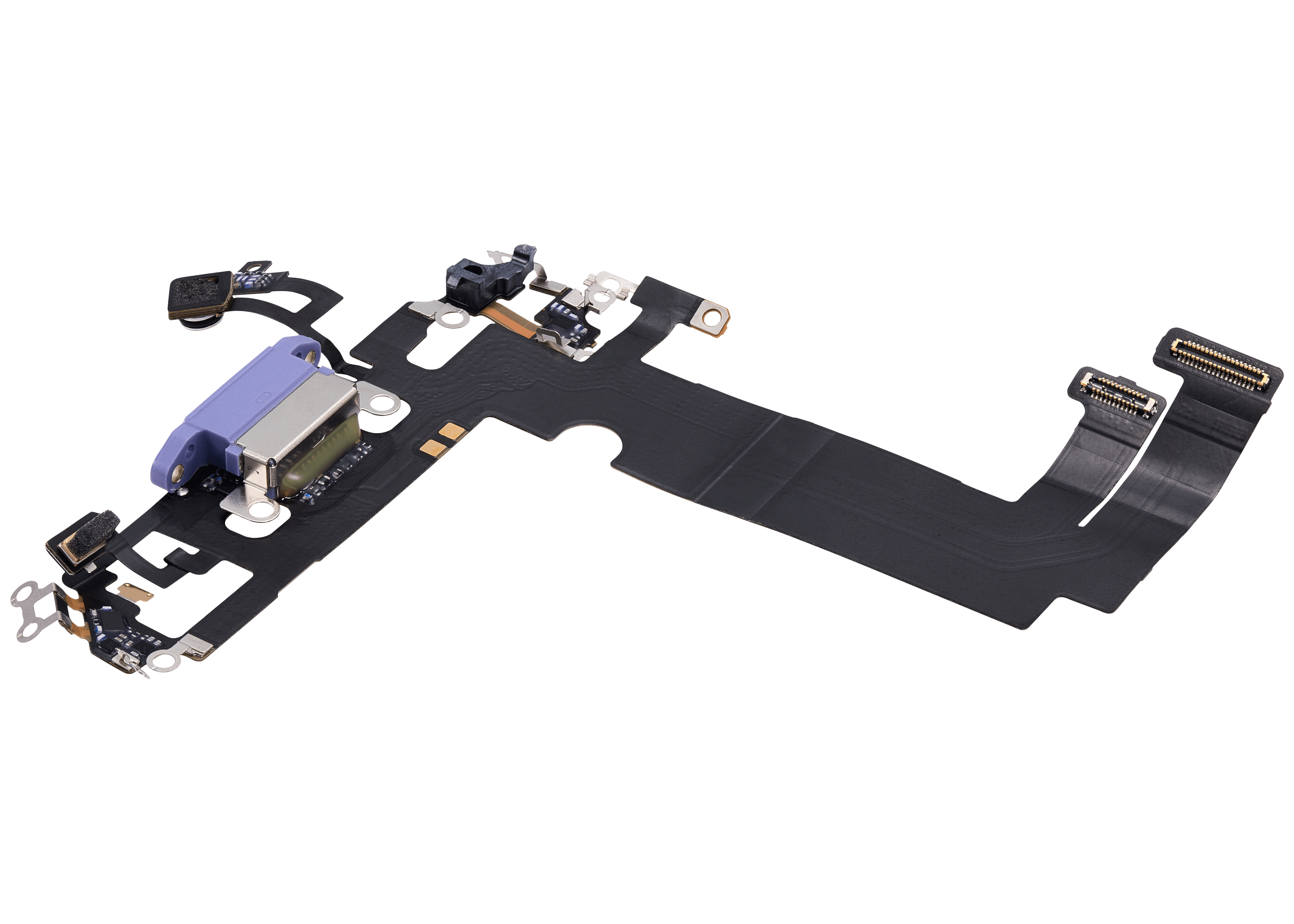 Charging Port Flex Cable for iPhone 12 Mini (Premium) (Purple)