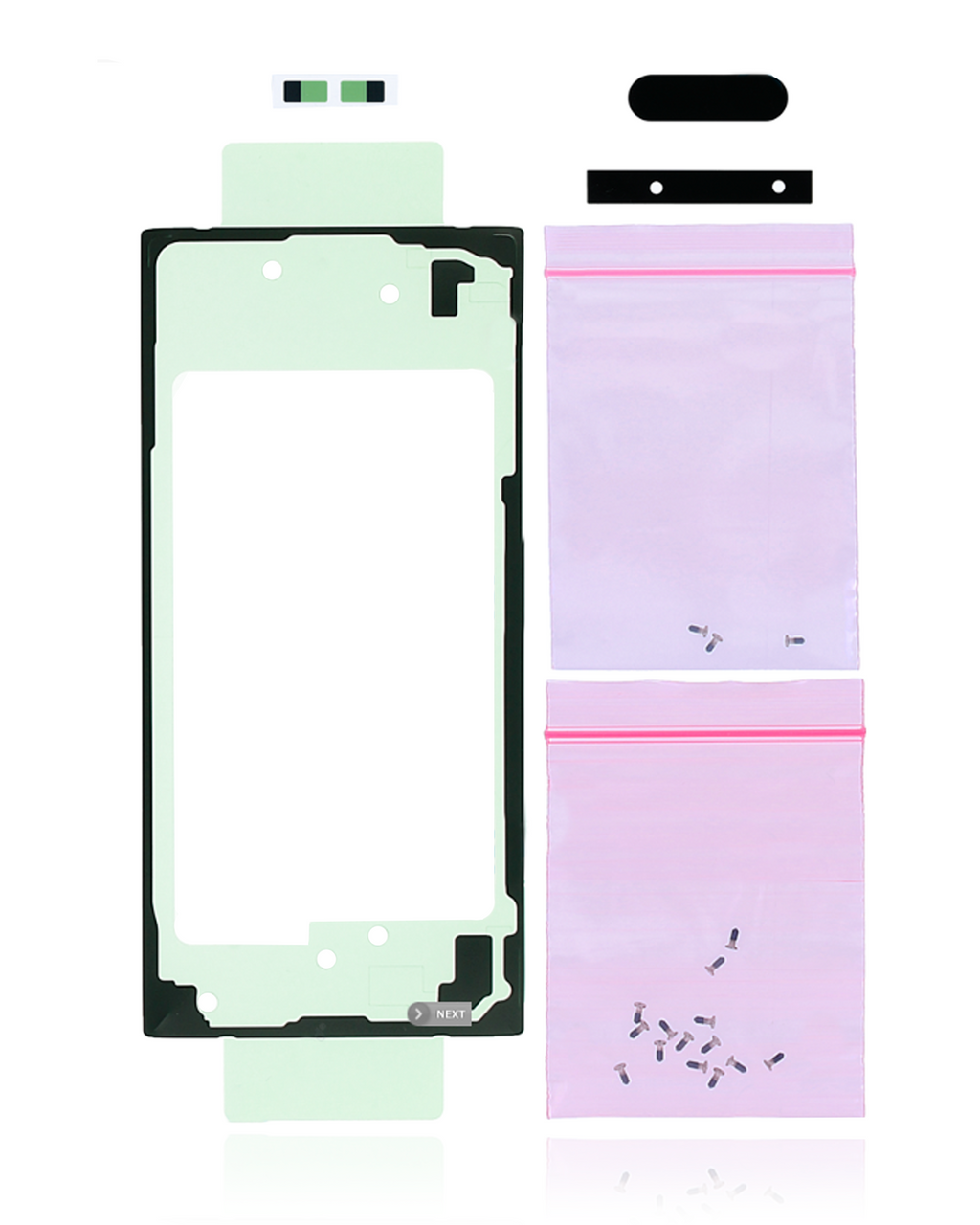 Display Adhesive Tape with Re-Work-Kit for Samsung Galaxy Note 10 (Service Pack)