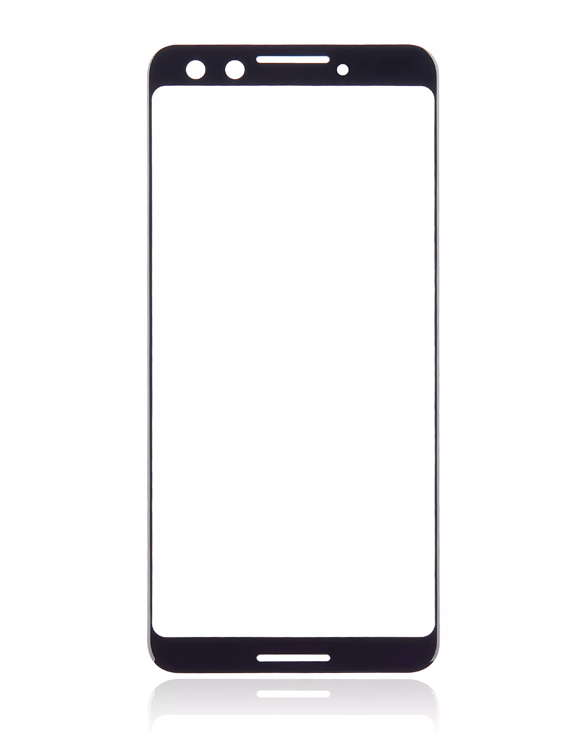 Front Protection Glass for Google Pixel 3 (Just Black)