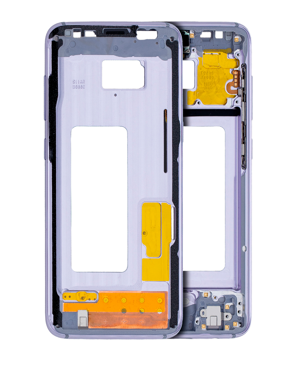 Midframe/Rahmen für Samsung Galaxy S8 (mit Kleinteilen) (Orchid Gray / Violet)