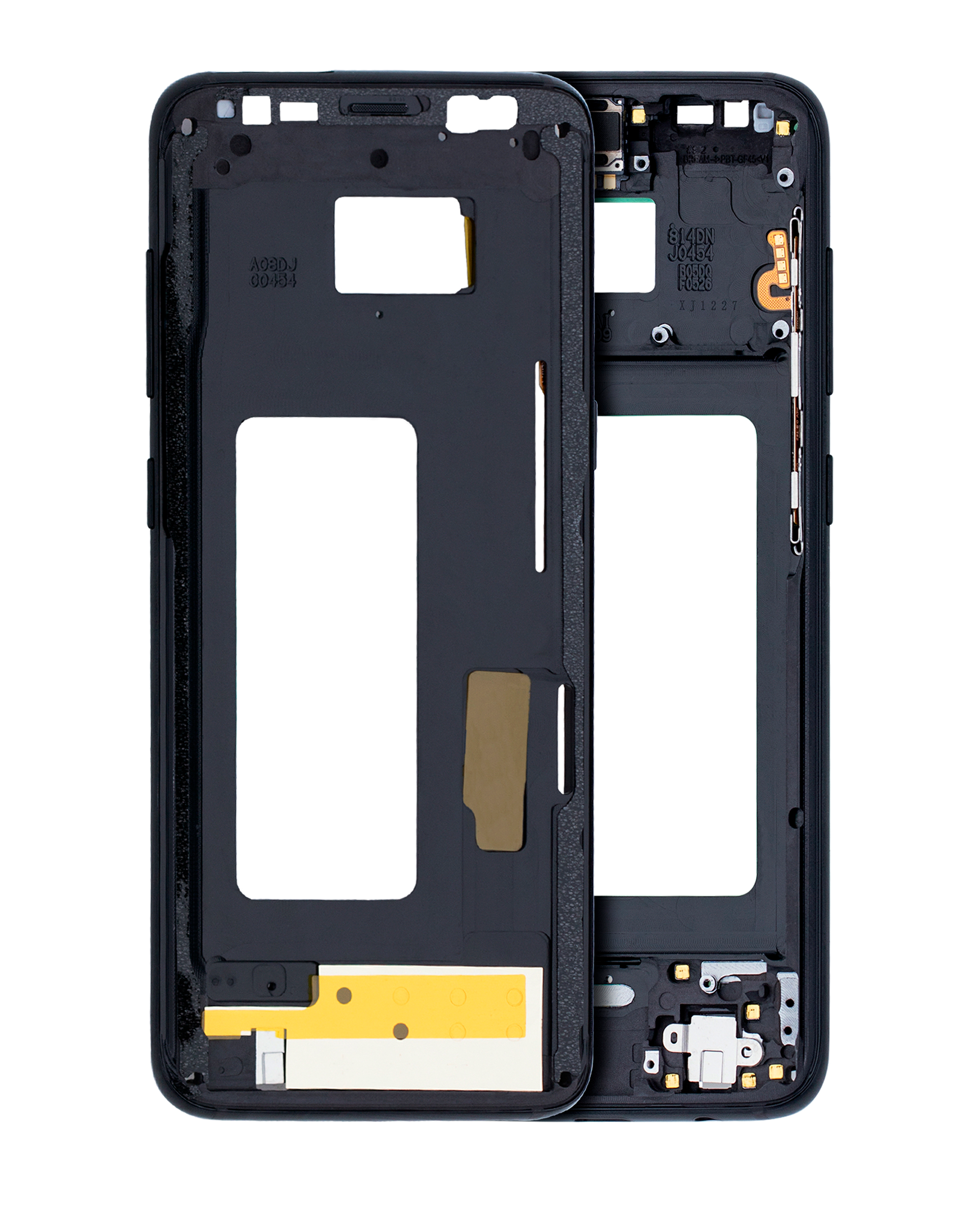 Midframe/Rahmen für Samsung Galaxy S8 (mit Kleinteilen) (Midnight Schwarz)