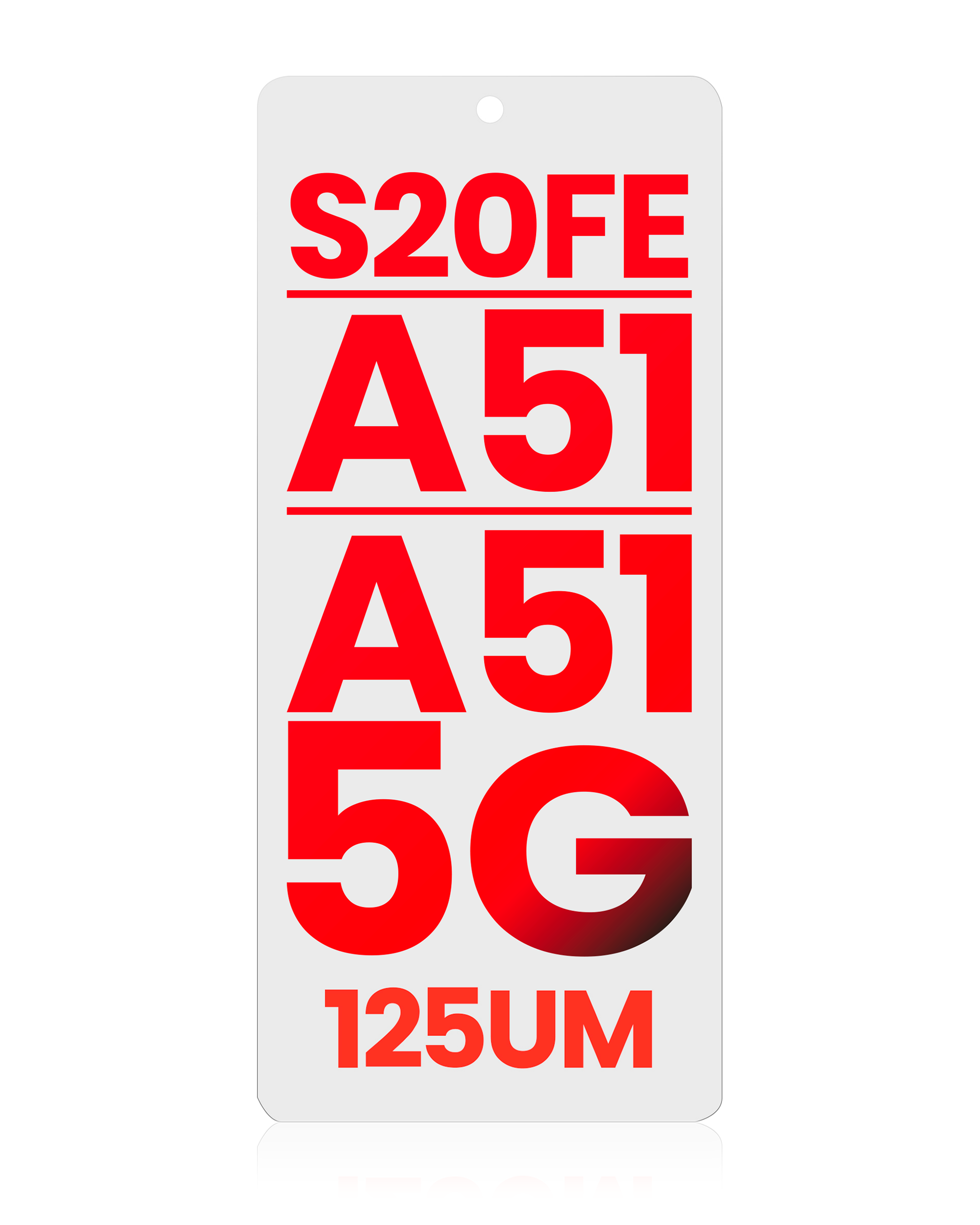 OCA für Samsung Galaxy S20 FE / A51 / A51 5G (10er-Pack)