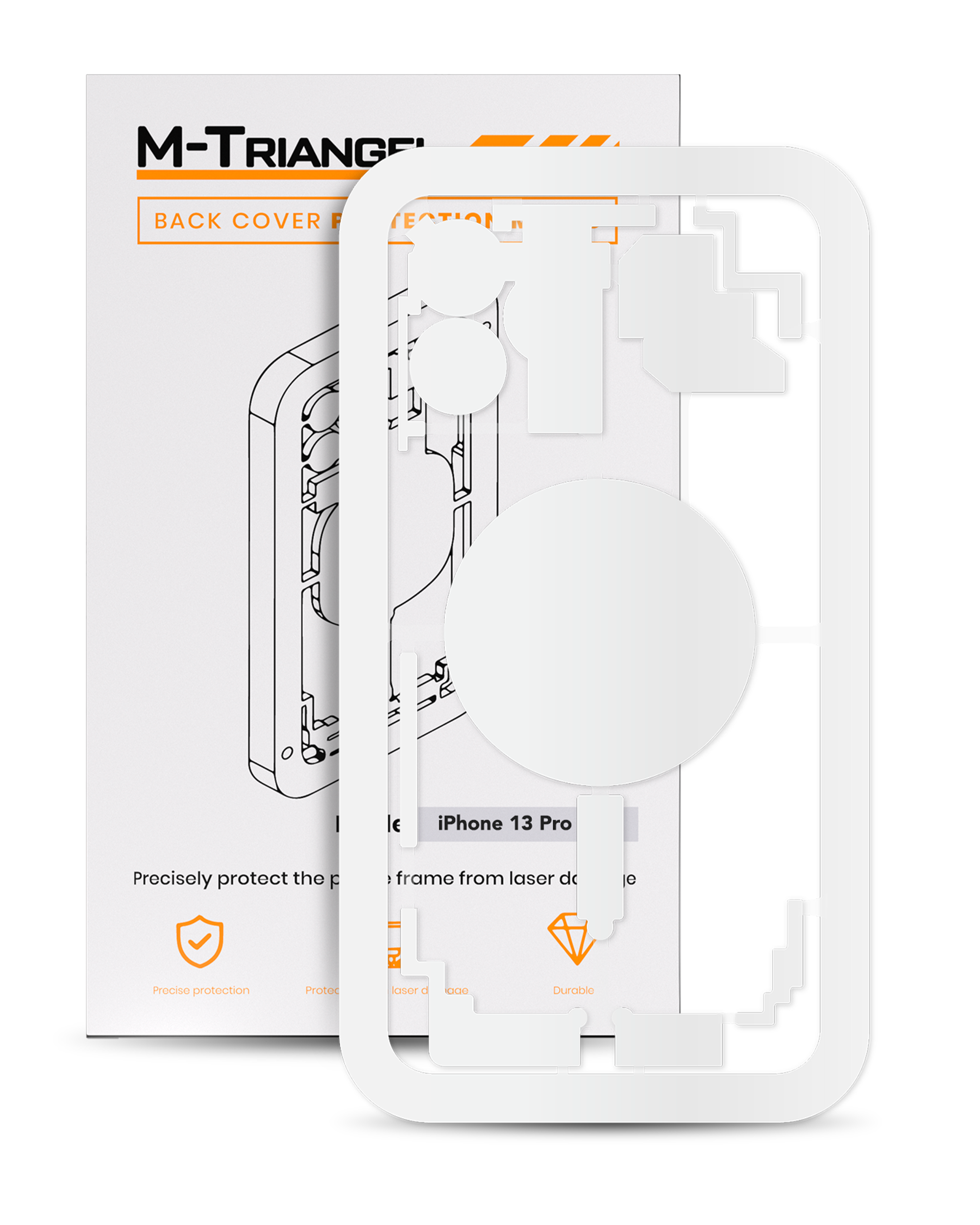 Laser protection mold for iPhone 13 Pro Max (M-Triangel)