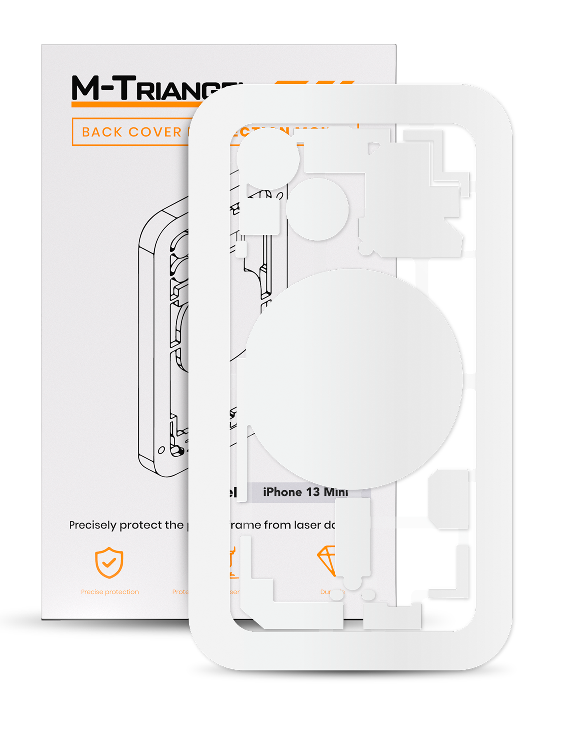 Laser Protection Mold for iPhone 13 Mini (M-Triangel)
