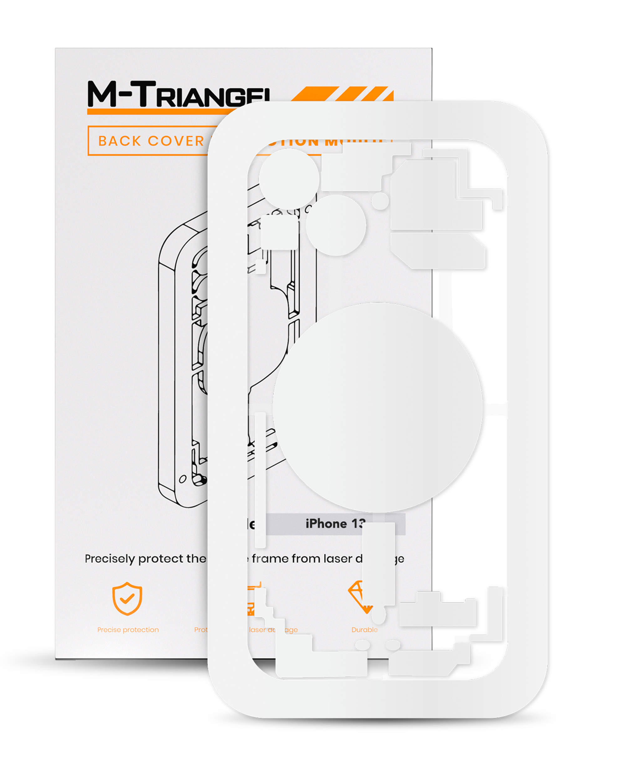 Laser Machine Protection Mold for iPhone 13 (M-Triangel)