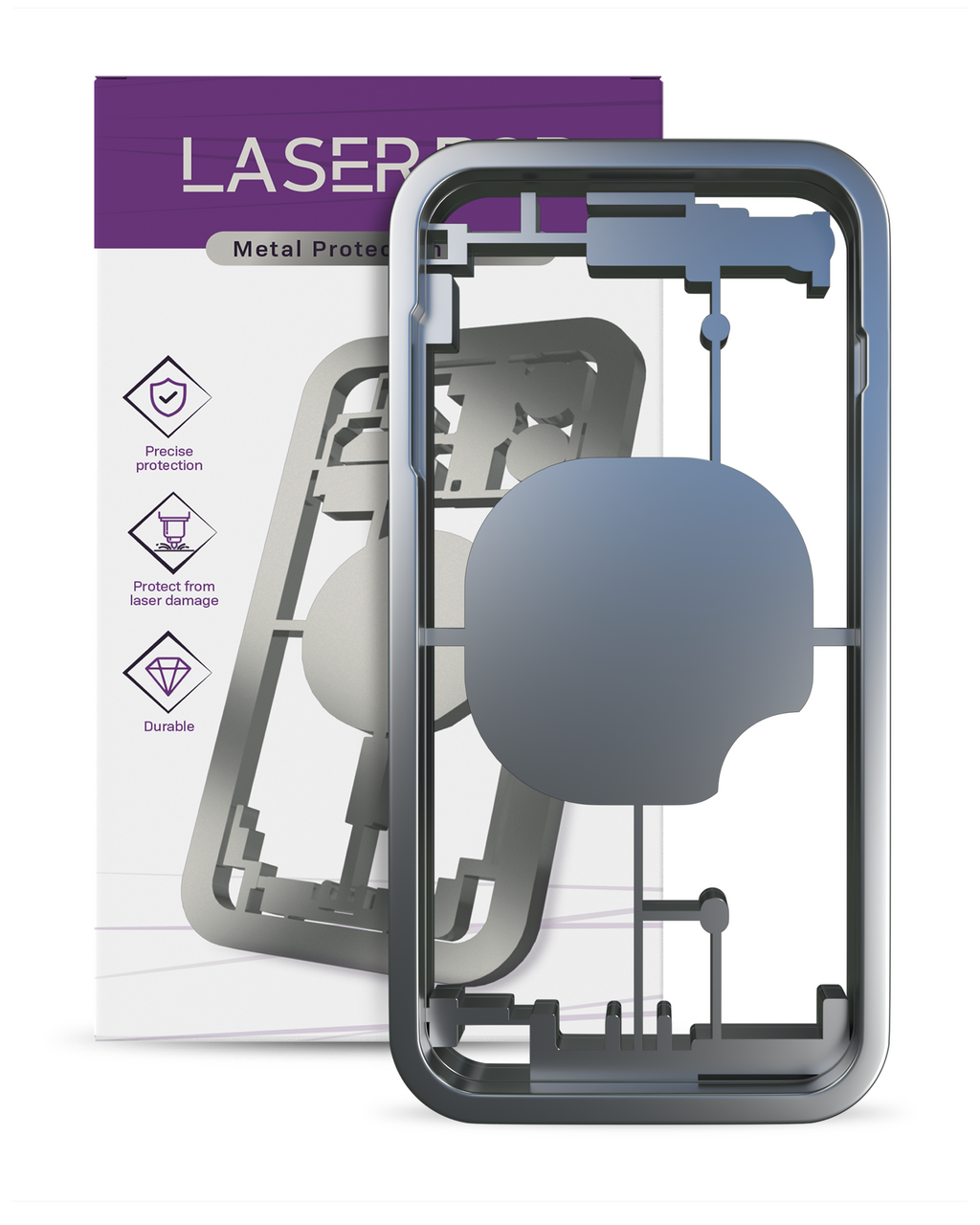 Laser Pod Schutzform für iPhone 8