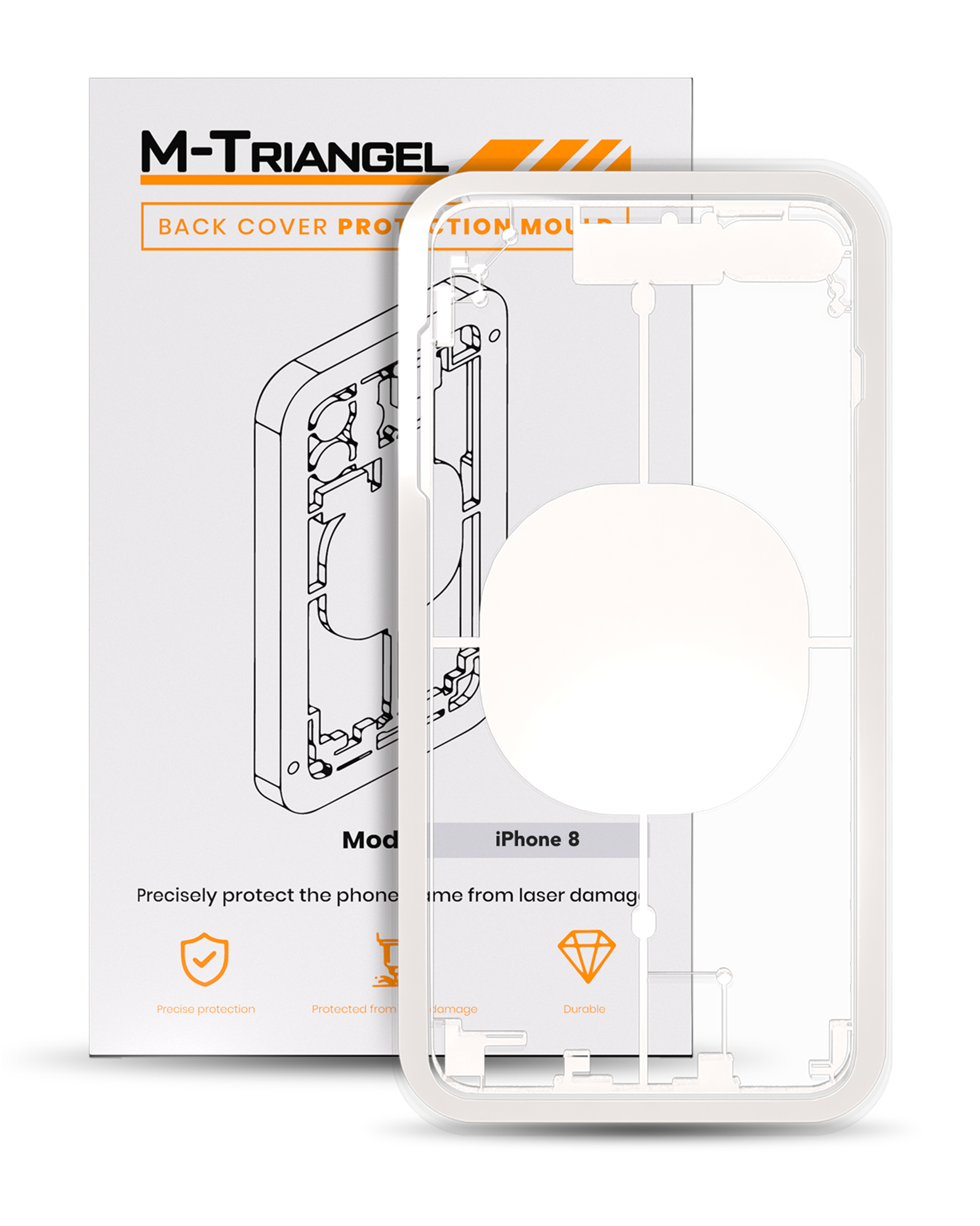 Laser mold for iPhone 8 (M-Triangel)