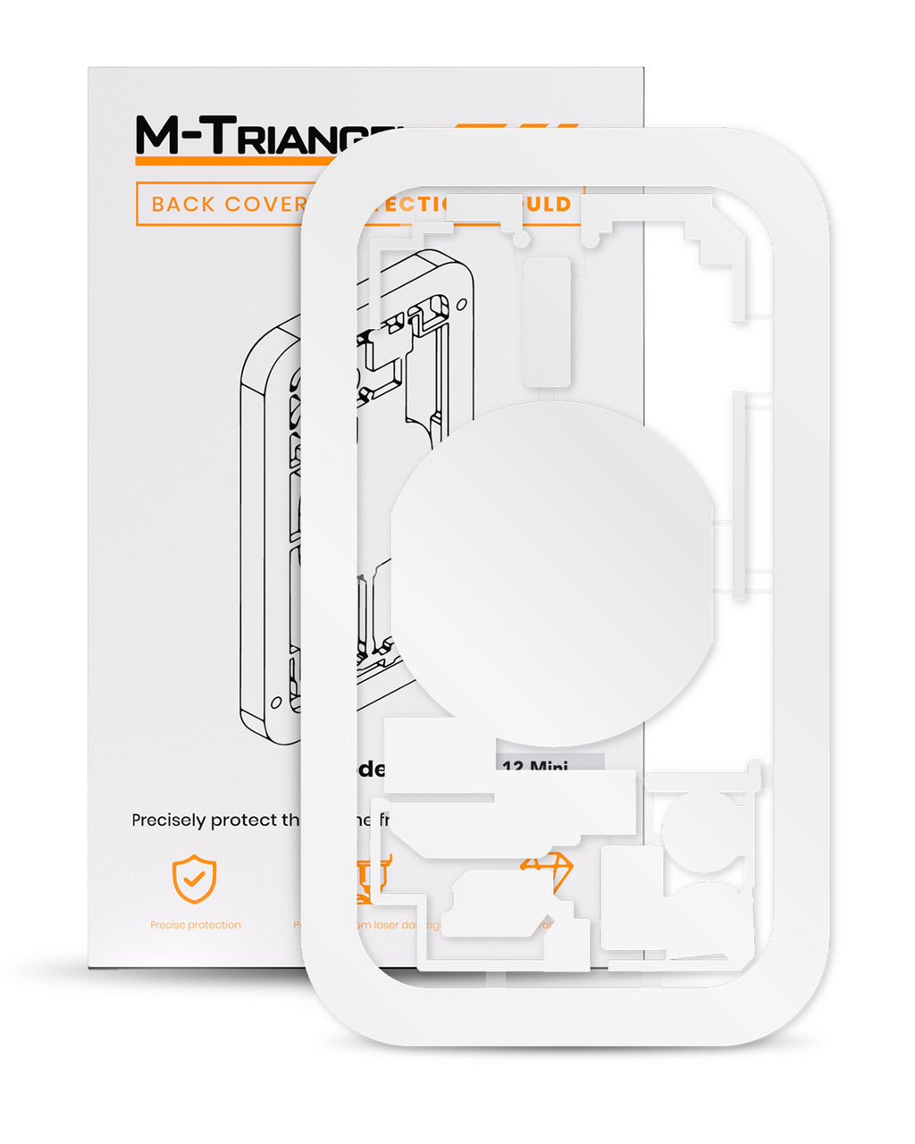 Laser Protection Mold for iPhone 12 Mini (M-Triangel)