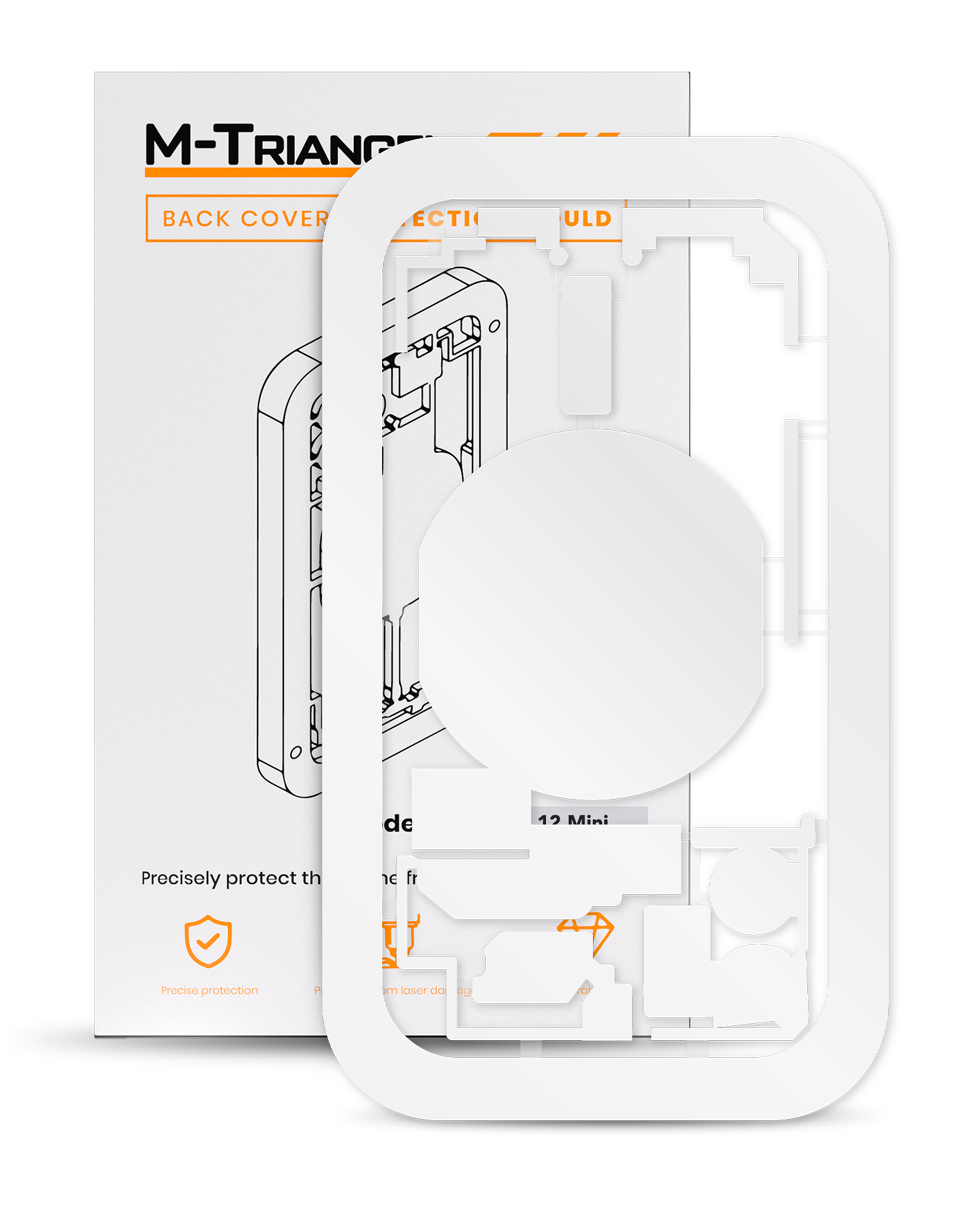 Laser Protection Mold for iPhone 12 Mini (M-Triangel)