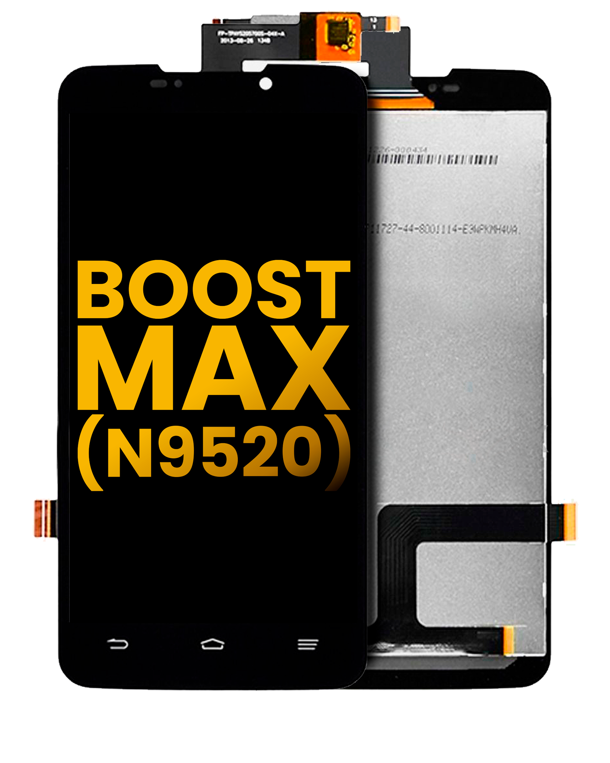 LCD-Display ohne Rahmen für ZTE Boost Max (N9520) Generalüberholt