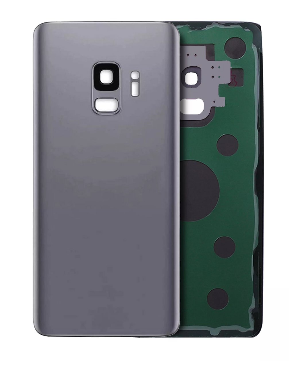 Back cover with camera lens for Samsung Galaxy S9 (Service Pack) (Midnight Black)