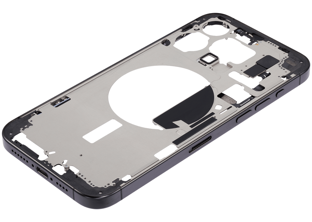 Original Apple-Ausbau A gebraucht – iPhone 15 Pro Max EU / Rahmen Schwarz