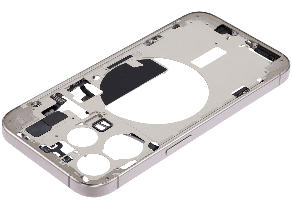 Original Apple-Ausbau A gebraucht – iPhone 15 Pro EU / Rahmen Natur