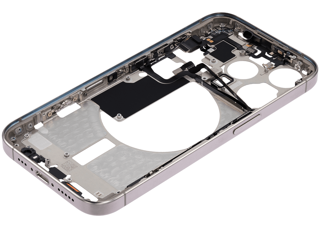 Original Apple-Ausbau A gebraucht – iPhone 15 Pro EU / Rahmen Natur