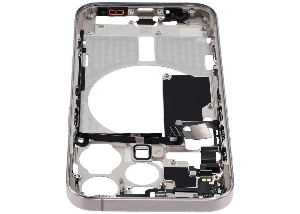 Original Apple-Ausbau A gebraucht – iPhone 15 Pro EU / Rahmen Natur