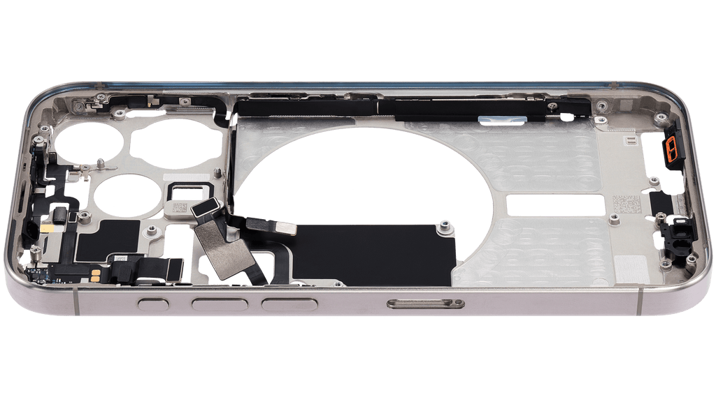 Original Apple-Ausbau A gebraucht – iPhone 15 Pro EU / Rahmen Natur