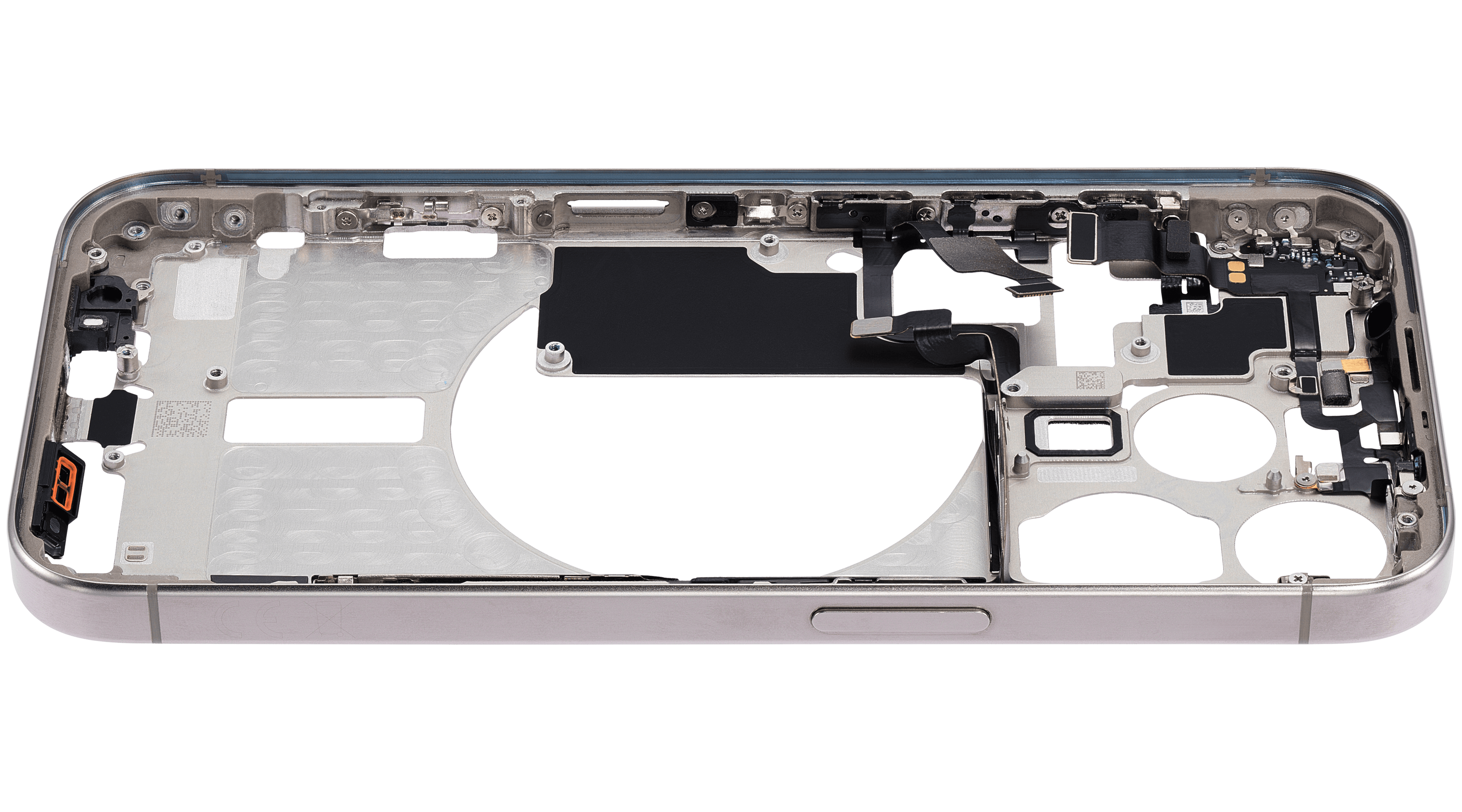 Original Apple-Ausbau A gebraucht – iPhone 15 Pro EU / Rahmen Natur