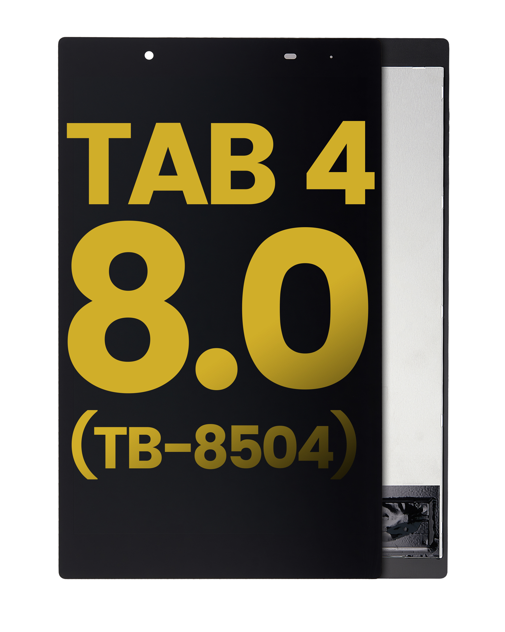 LCD-Komplettdisplay mit Digitizer für Lenovo Tab 4 (Generalüberholt, Schwarz)