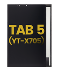 LCD Display with Digitizer for Lenovo Yoga Smart Tab 5 (Refurbished) (Black)