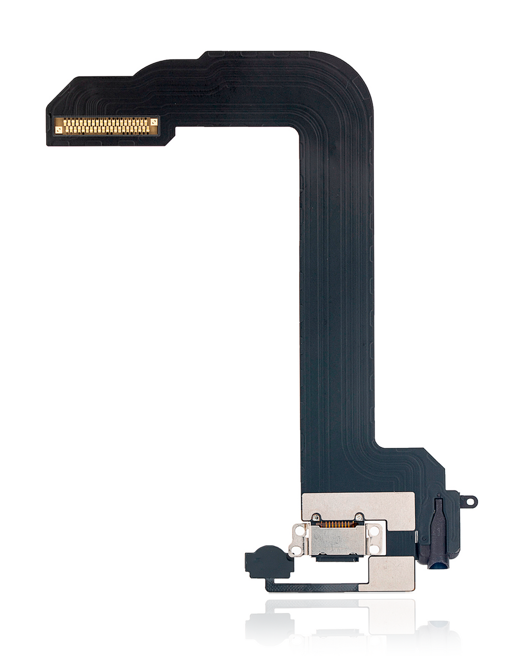 Kopfhörerbuchse mit Ladebuchse Flex-Kabel für iPod Touch 6/7 (Schwarz)