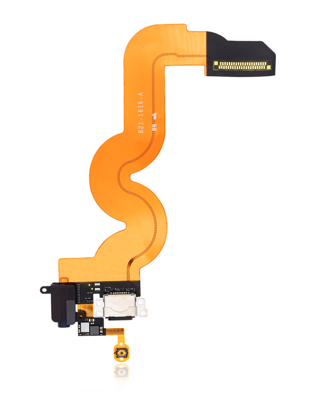 Headphone Jack with Charging Port Flex Cable for iPod Touch 5 (Black)