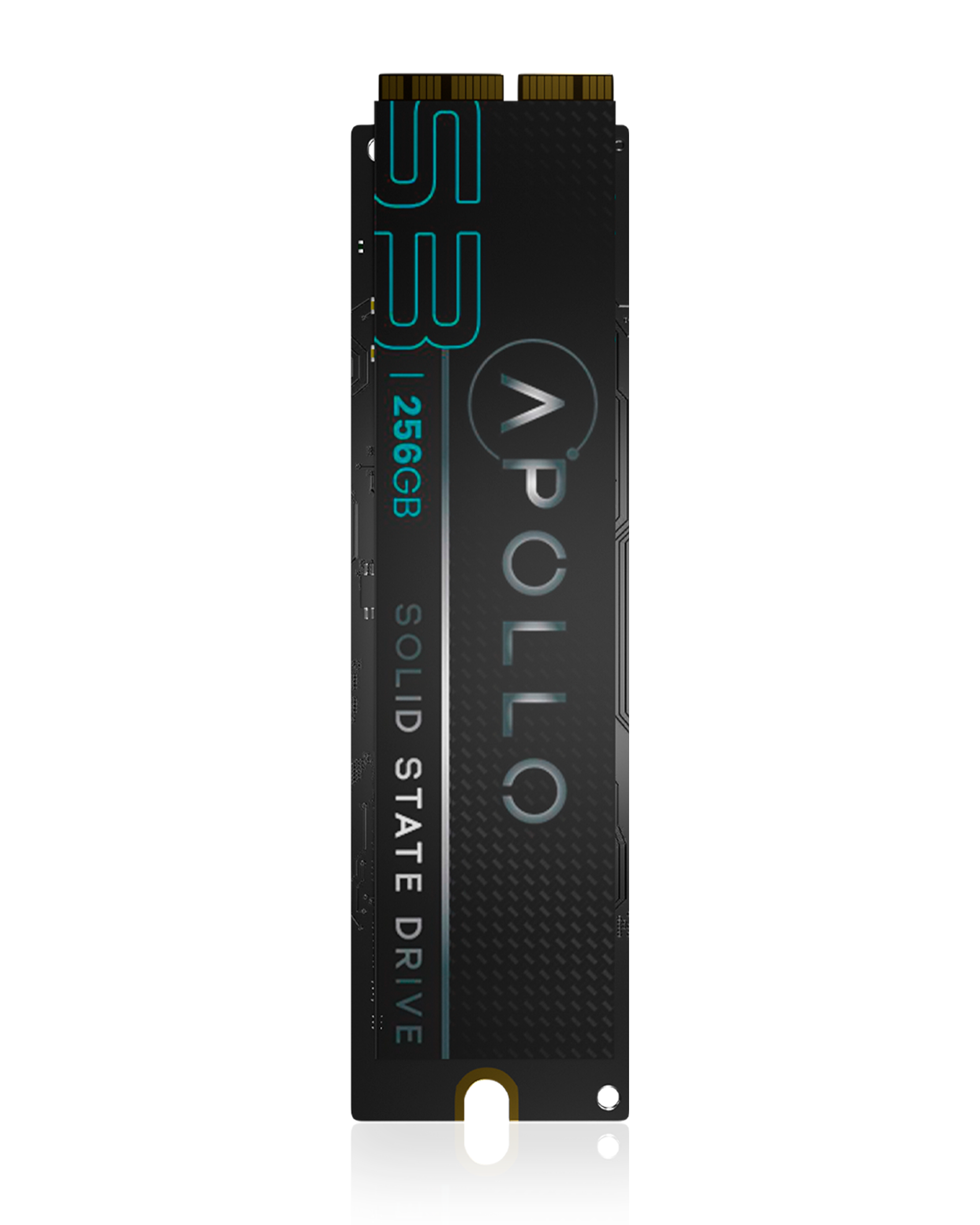 Apollo S3 256GB Mac SSD (NVMe PCIe Gen3x4) for MacBook Air 11 and 13" A1465 A1466 (Mid 2013-2017) / Pro Retina A1398 A1502 (Late 2013-Mid 2015) / iMac A1418 A1419 (Late 2013-Mid 2017) / Mac Mini A1347 (2014) / Mac Pro A1481 (2013)