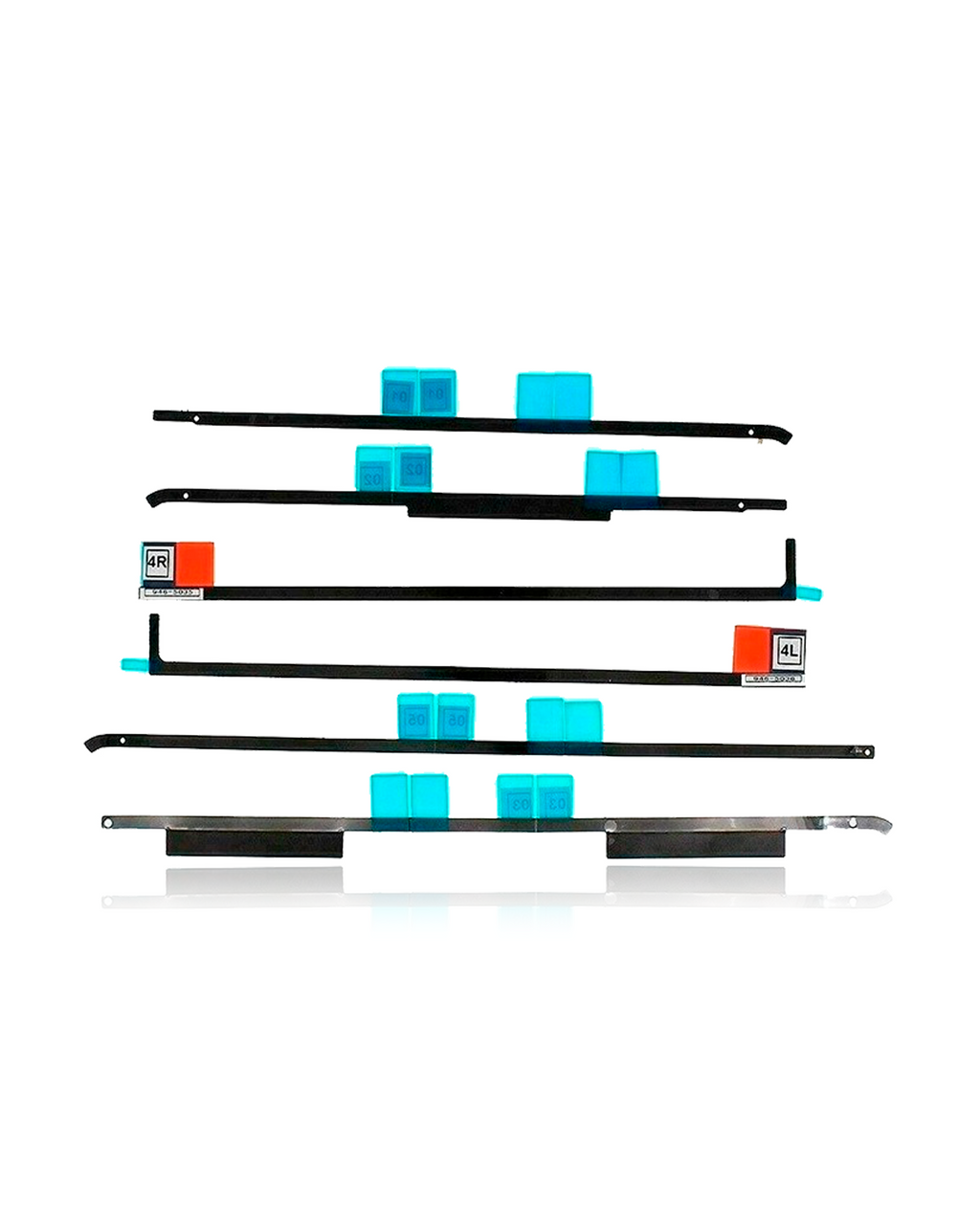 LCD Adhesive Strips, Pre-Cut for iMac 21.5" A1418 (2012-2017) (Aftermarket Plus)