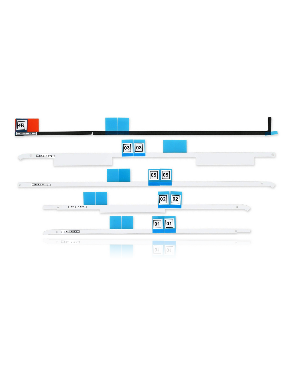LCD Pre-Cut Adhesive Strips for iMac 24" A2438 (2021) / A2873 (2023) / A3137 (2024) (Premium)