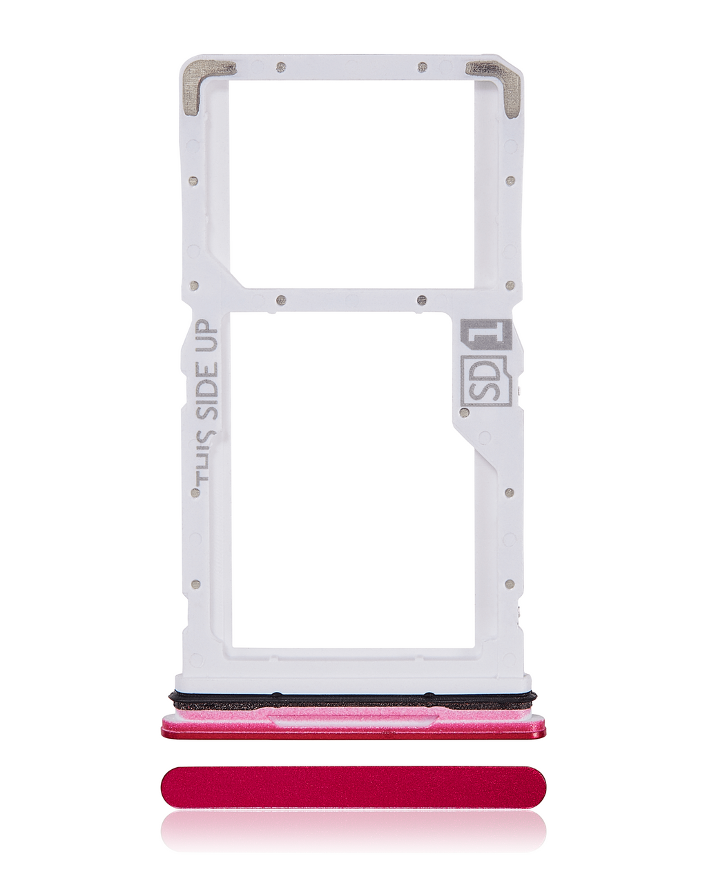 SIM Card Tray (Single SIM) for Motorola Moto G84 (XT2347 / 2023) - Viva Magenta