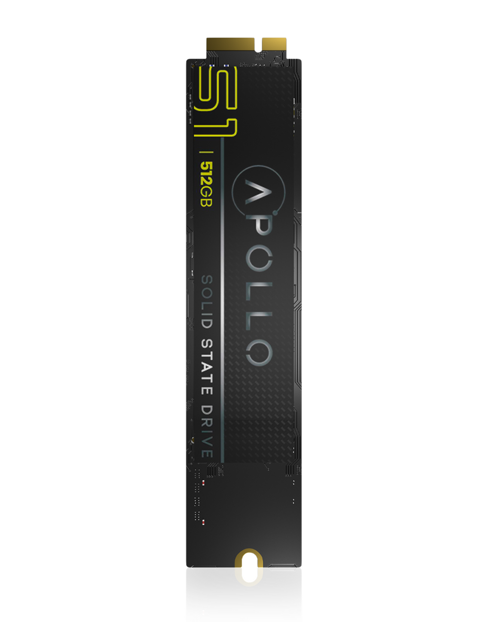 Apollo S1 512GB Mac SSD (NVMe PCIe Gen3x4) for MacBook Air 11" and 13" A1370 A1369 (2010-2011)