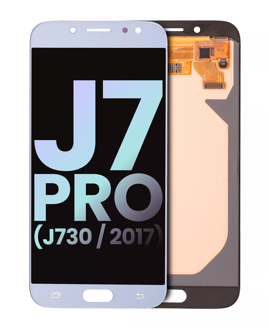 LCD Display without Frame for Samsung Galaxy J7 Pro (J730 / 2017) (Service Pack) (Silver)