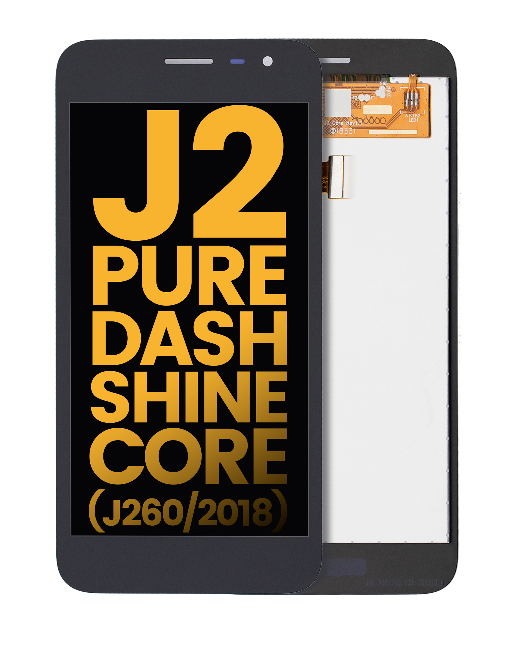 LCD-Display ohne Rahmen Samsung Galaxy J2 Pure/Core J260 Refurbished