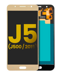 OLED Display without Frame for Samsung Galaxy J5 (J500 / 2015) (Refurbished) (Gold)