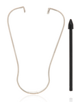Samsung Stylus-Spitze für Note 10/20/Ultra & Tab S6/S7 (Aura Black 5er)