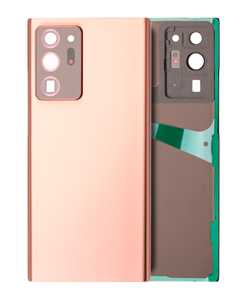 Back Cover with Camera Lens for Samsung Galaxy Note 20 Ultra (without Logo) (Aftermarket Plus) (Mystic Bronze)