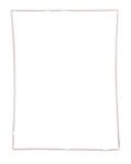 Bezel with Adhesive for iPad 3 / iPad 4 (White)