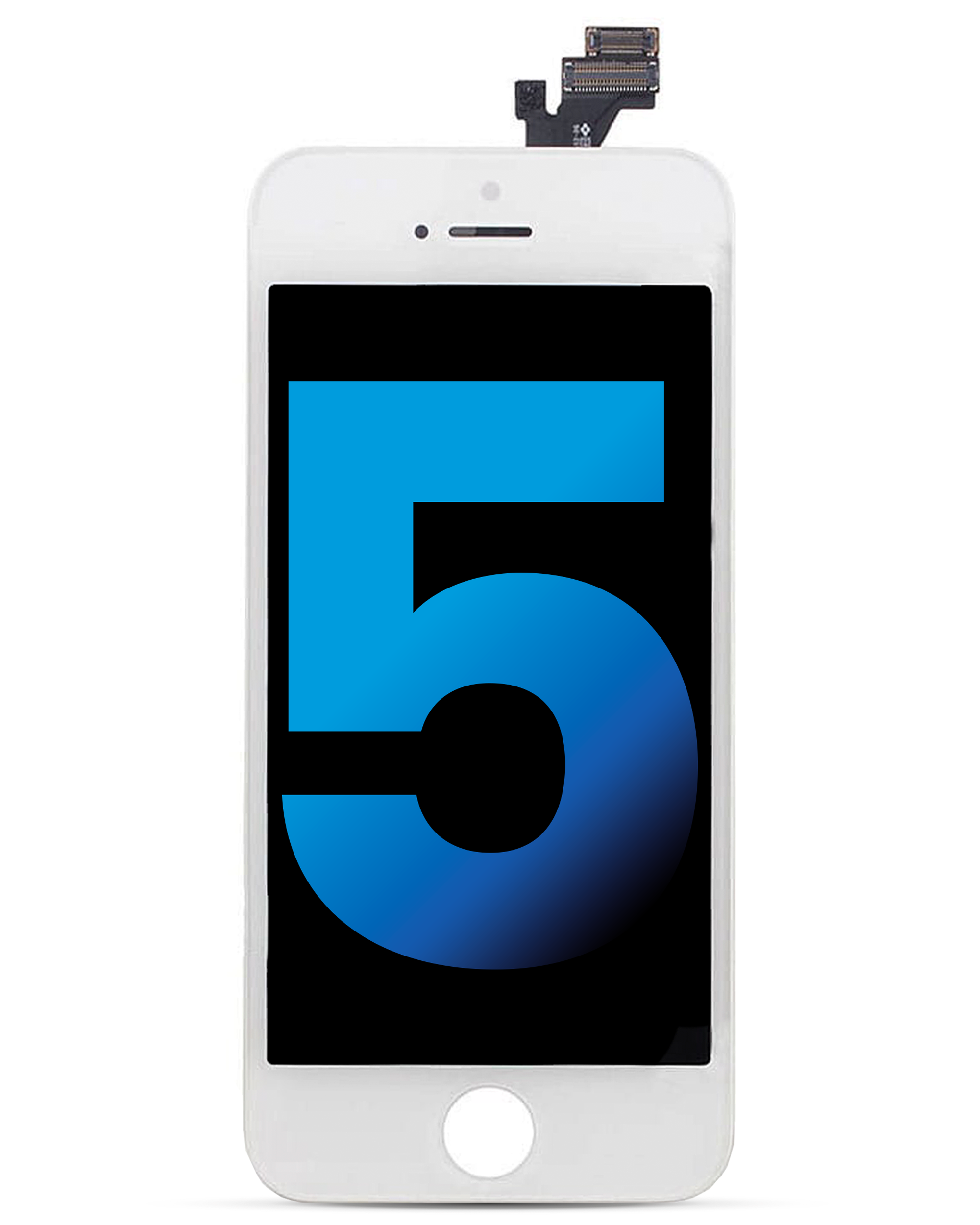 LCD Display for iPhone 5 (Aftermarket) (White)