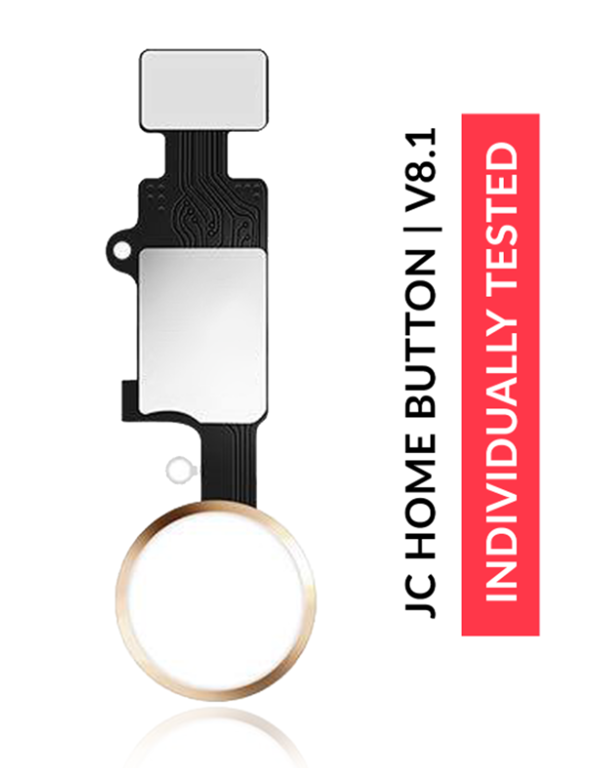 Home-Button Lösung für iPhone 7/8/SE Gold (JCID, getestet)