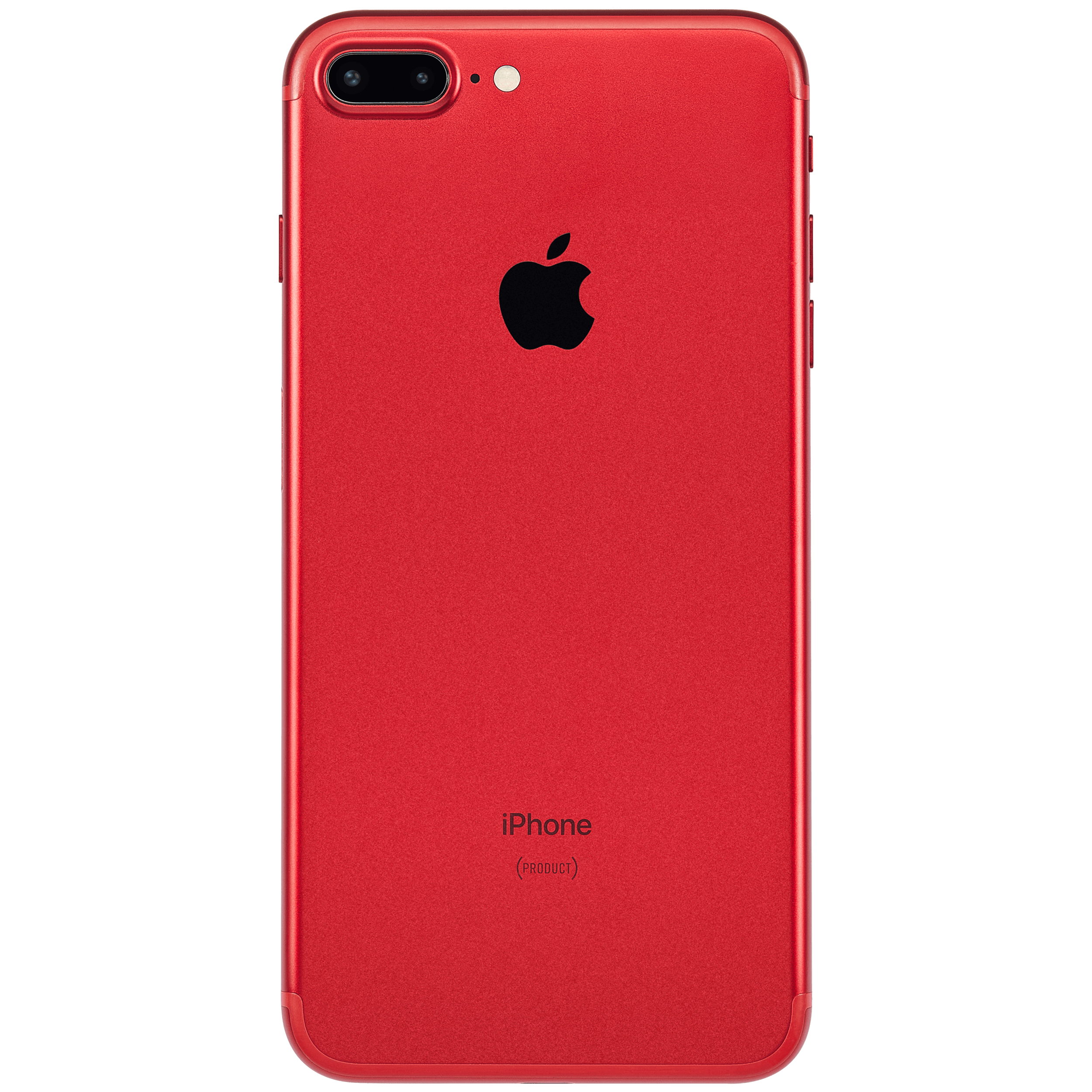 Back Cover/Frame with Pre-installed Small Parts for iPhone 7 Plus (Used OEM Disassembly, Grade A) (Red)