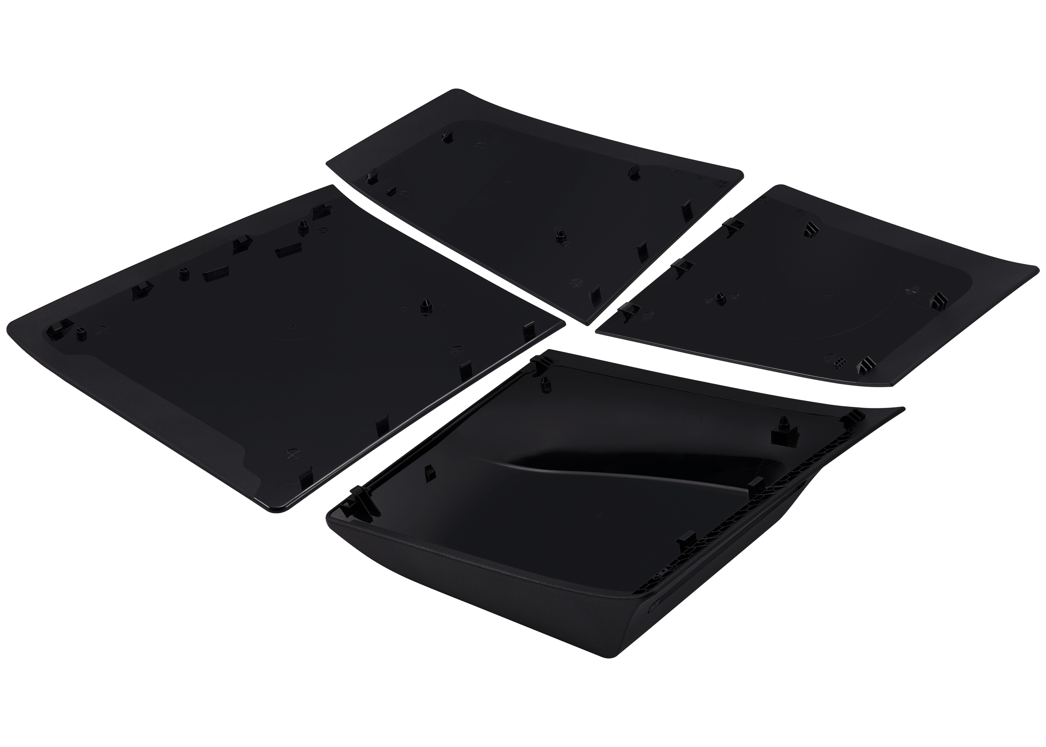 Faceplate Cover (Top & Bottom) for Sony PlayStation 5 Slim Disc Edition (EA Sport FC24 FIFA)