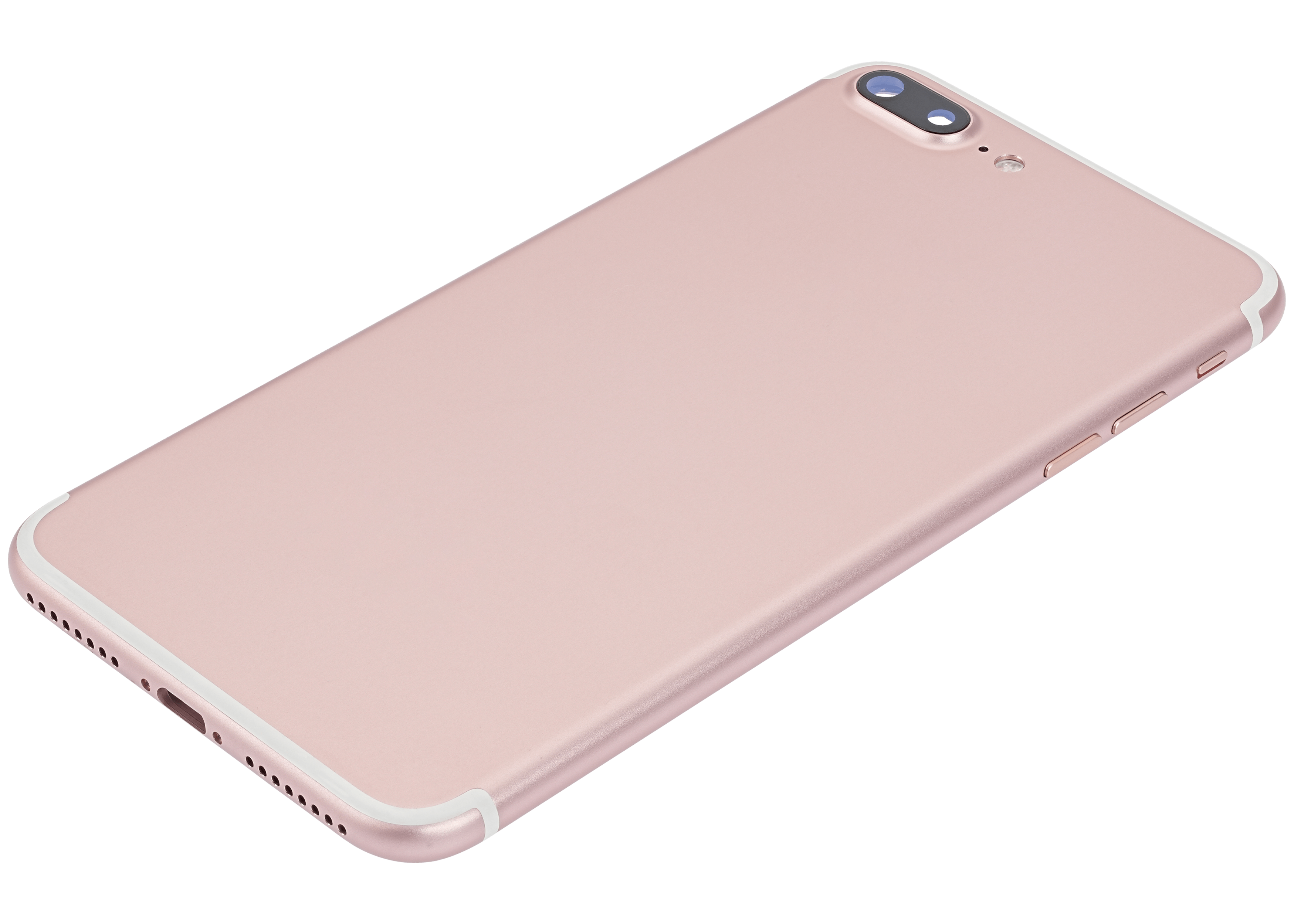 Back Cover/Frame with Pre-Installed Small Parts for iPhone 7 Plus (Used OEM Disassembly, Quality A) (Rose Gold)