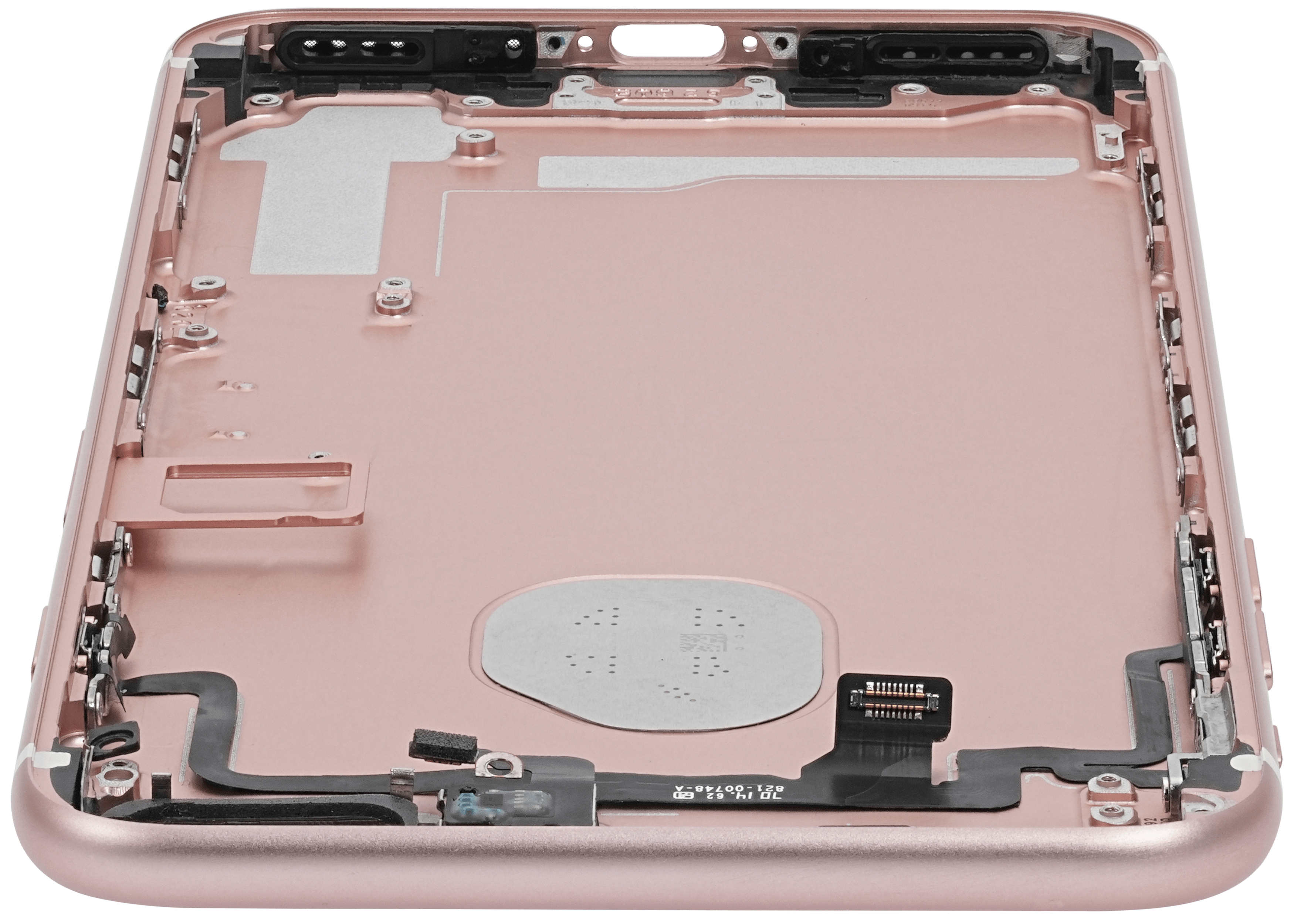 Back Cover/Frame with Pre-Installed Small Parts for iPhone 7 Plus (Used OEM Disassembly, Quality A) (Rose Gold)